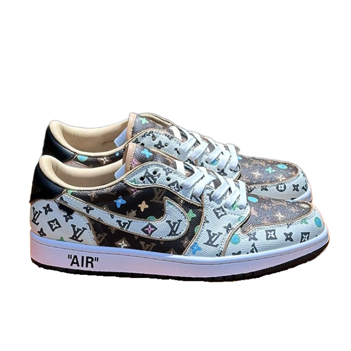 Louis Vuitton X Nike Co-Branded Casual Men's Sneakers (Replica)