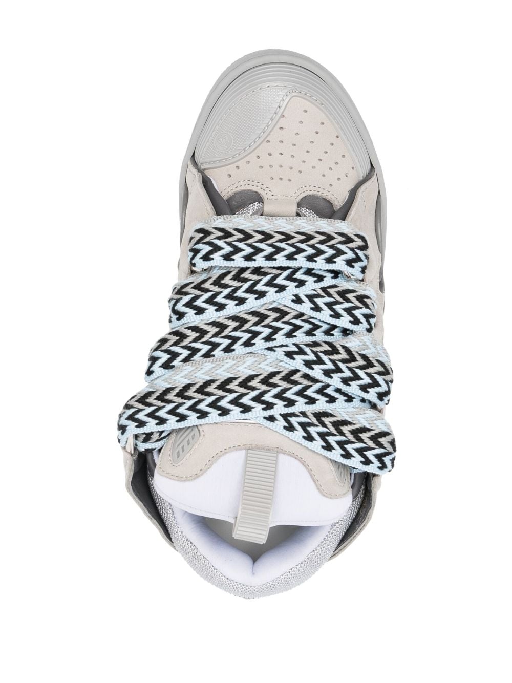 Lanvin LEATHER CURB SNEAKERS(Replica)