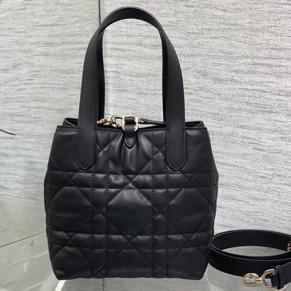 Dior Small Dior Toujours Vertical Tote Bag (Replica)