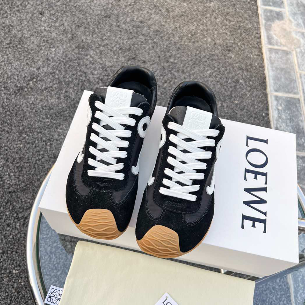 Loewe Flow Runner in nylon and suede (Replica)