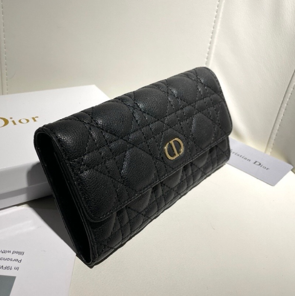 Dior Caro Long Wallet(Replica)