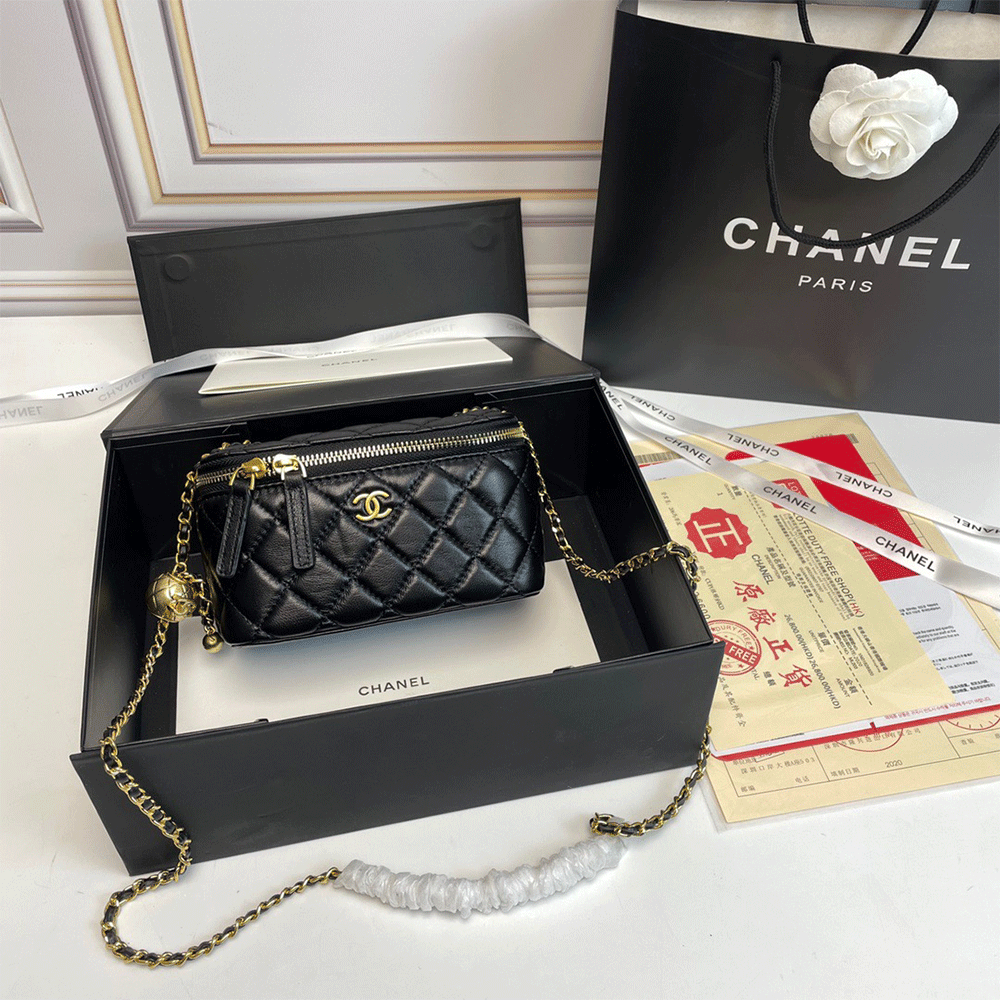 Chanel Golden-Ball Makeup Box(Replica)