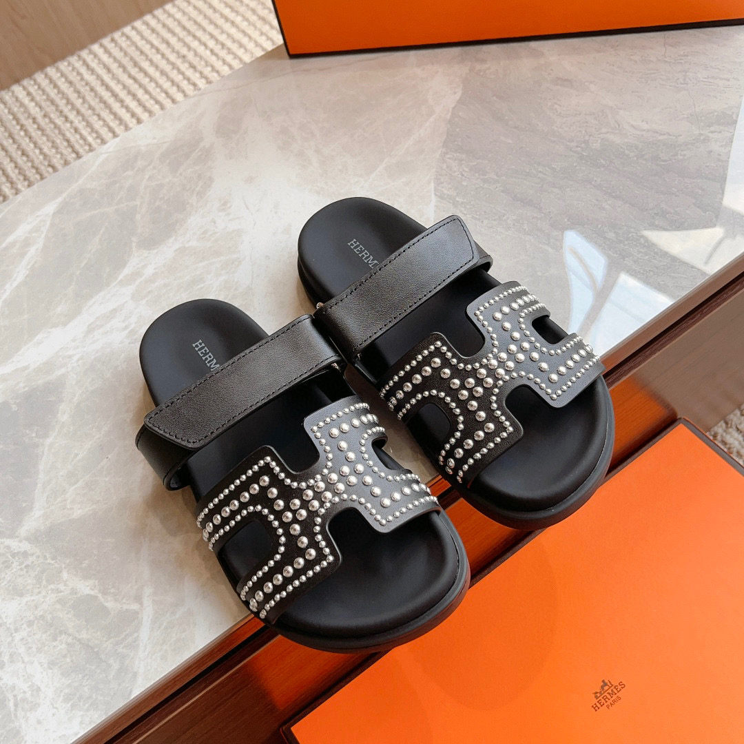 Hermes Chypre  Slide Sandals (Replica)