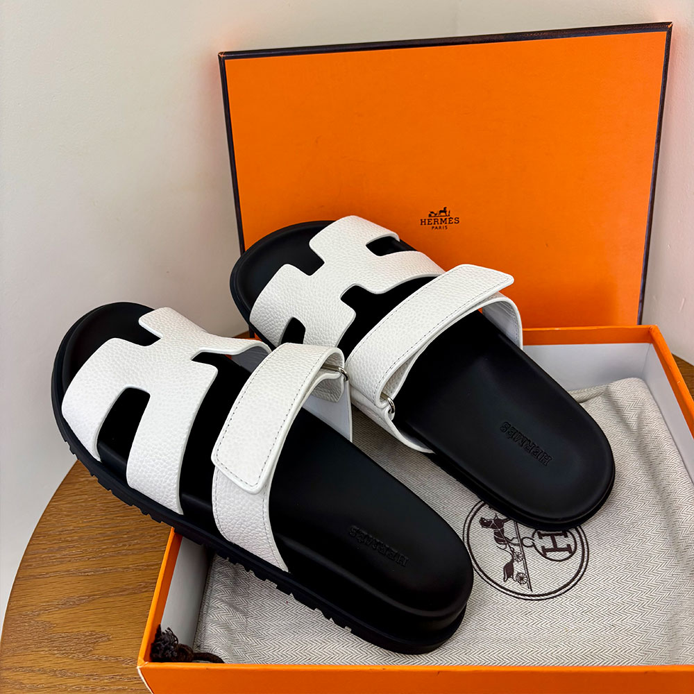 Hermès Chypre leather sandals （Replica）