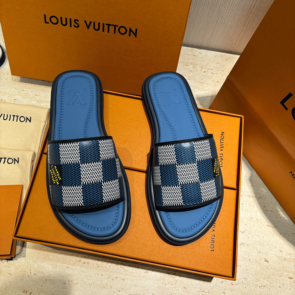 Louis Vuitton L Mule Sandals(Replica)
