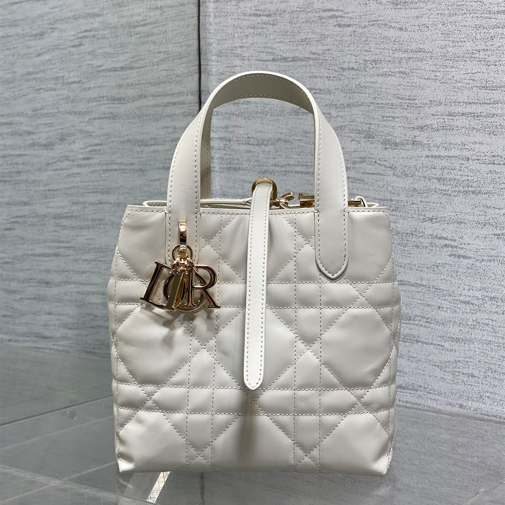 Dior Toujours Rattan pattern Tote Bag (Replica)