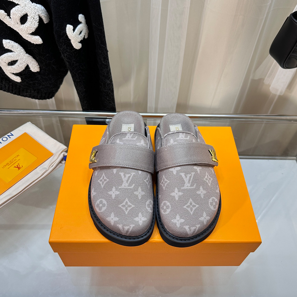 Louis Vuitton LV Cosy Flat Comfort Clog (Replica)