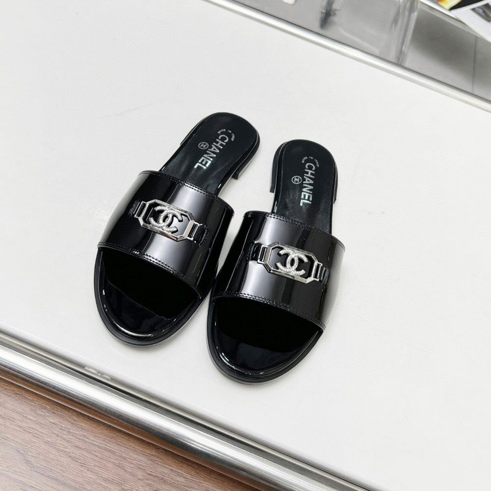 Chanel Flat Opflopsen-toed Flip-flops Slide Sandal (Replica)