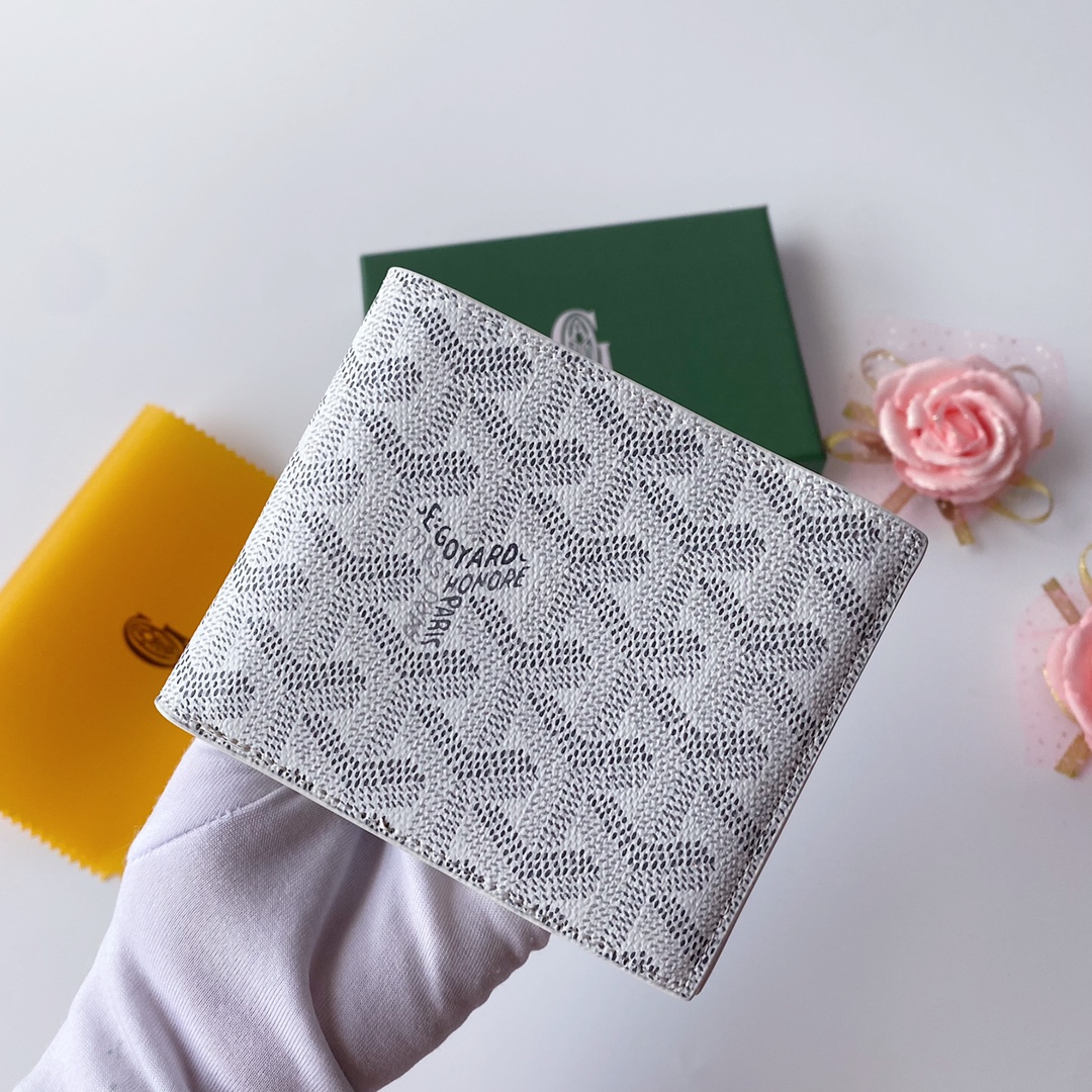 Goyard Victoire Canvas&Leather Wallet(Replica)
