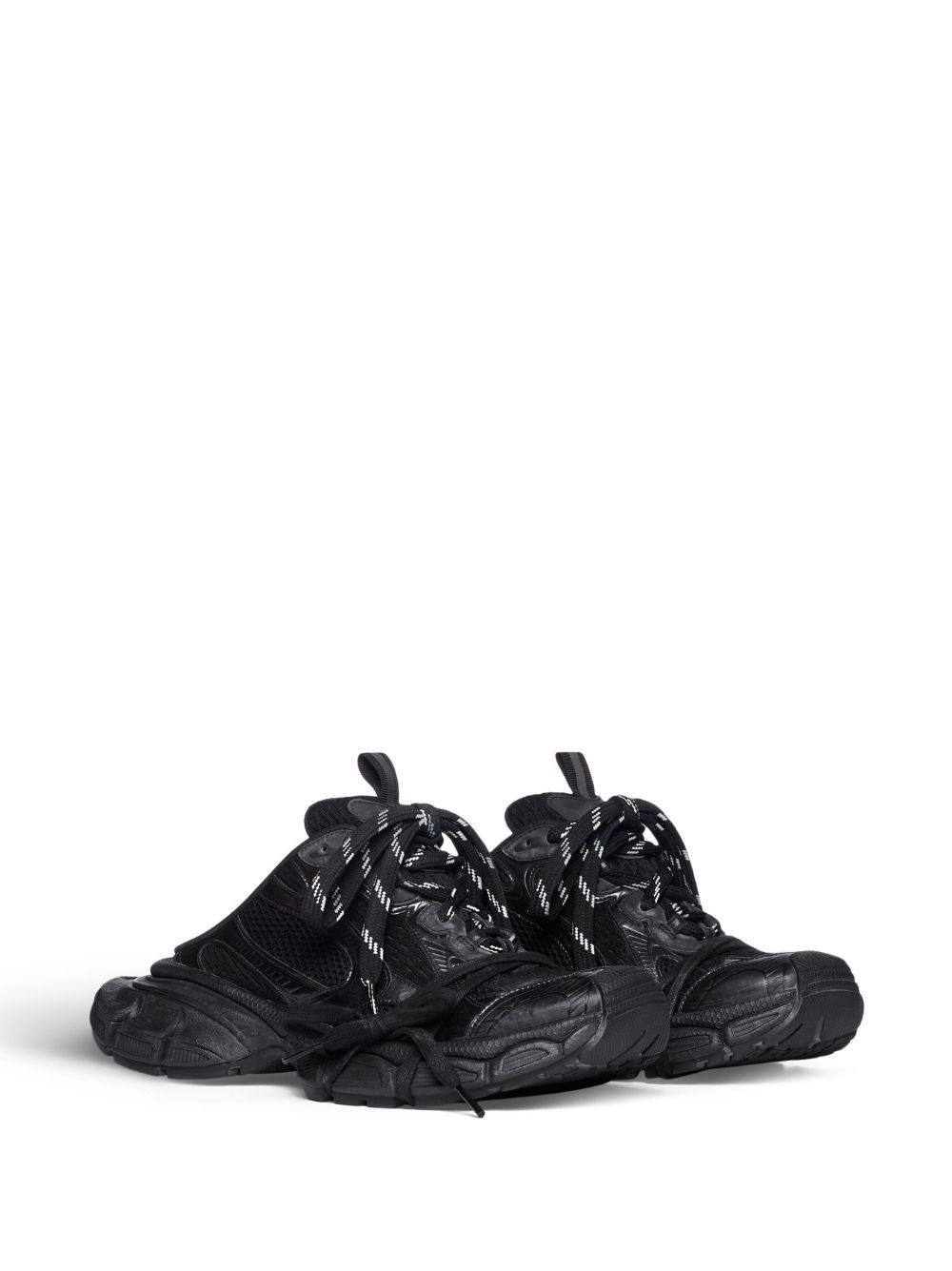 Balenciaga 3XL Sneaker- Panelled-Mule-Black(Replica)