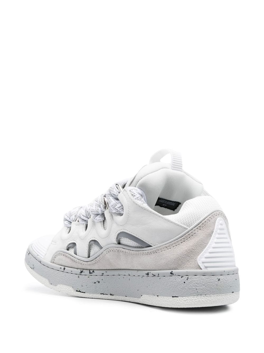 Lanvin LEATHER CURB SNEAKERS(Replica)