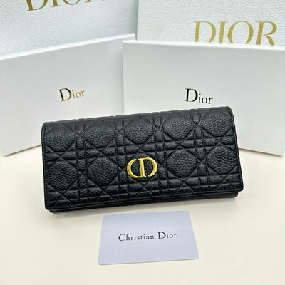 Dior Caviar Leather Wallet (Replica)