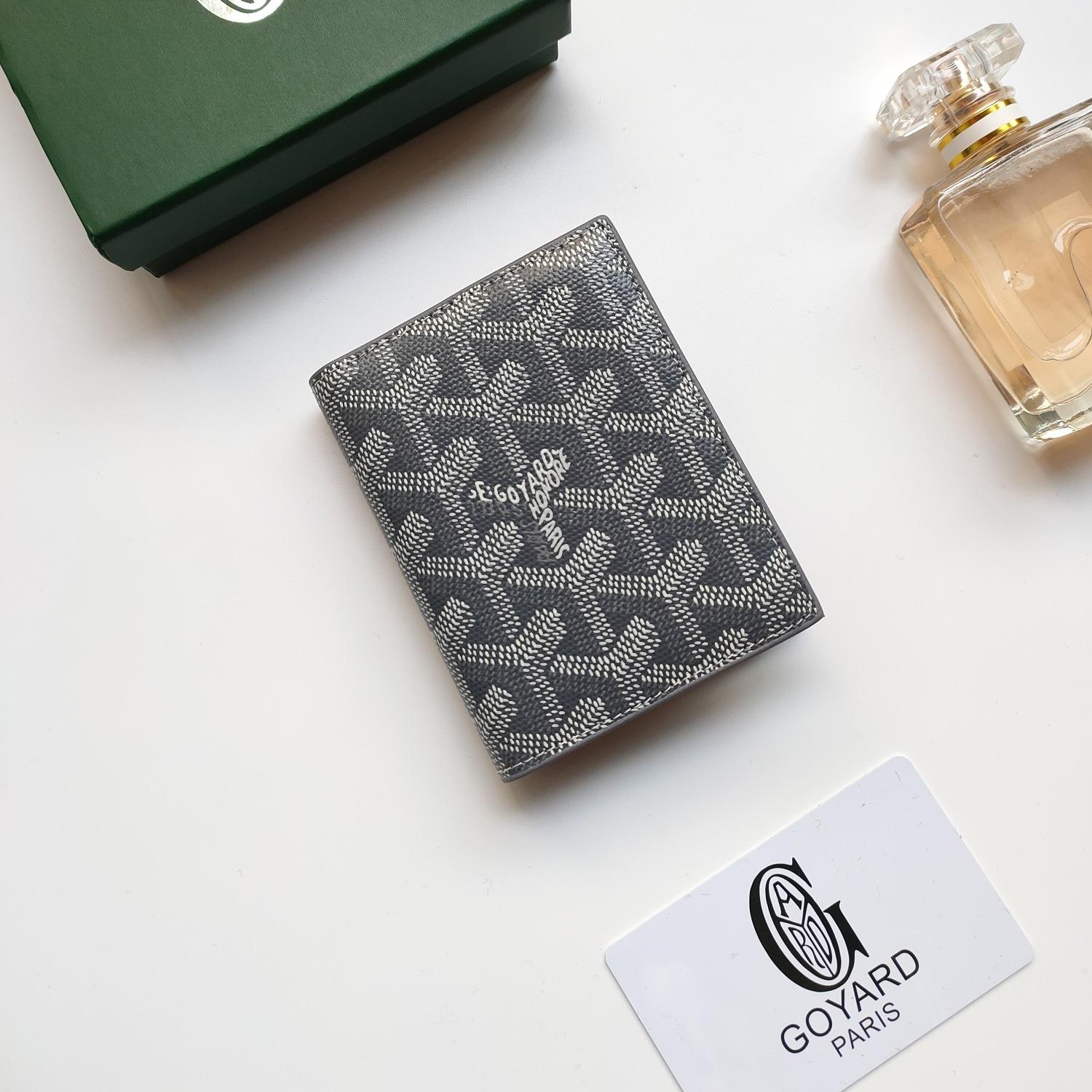 Goyard Saint-Marc Leather Card Holder(Replica)