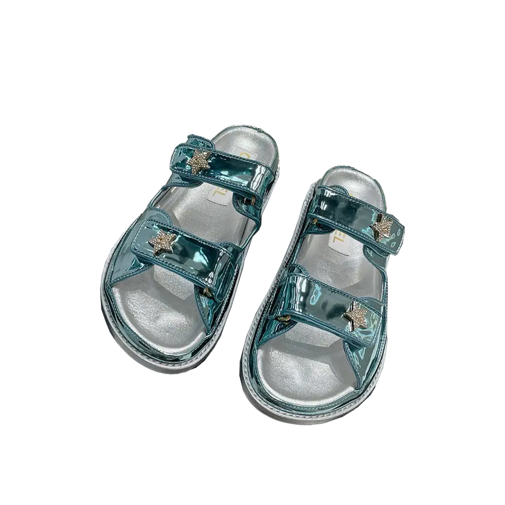 Chanel Fashionable Half Slippers Sandals Slide（Replica）