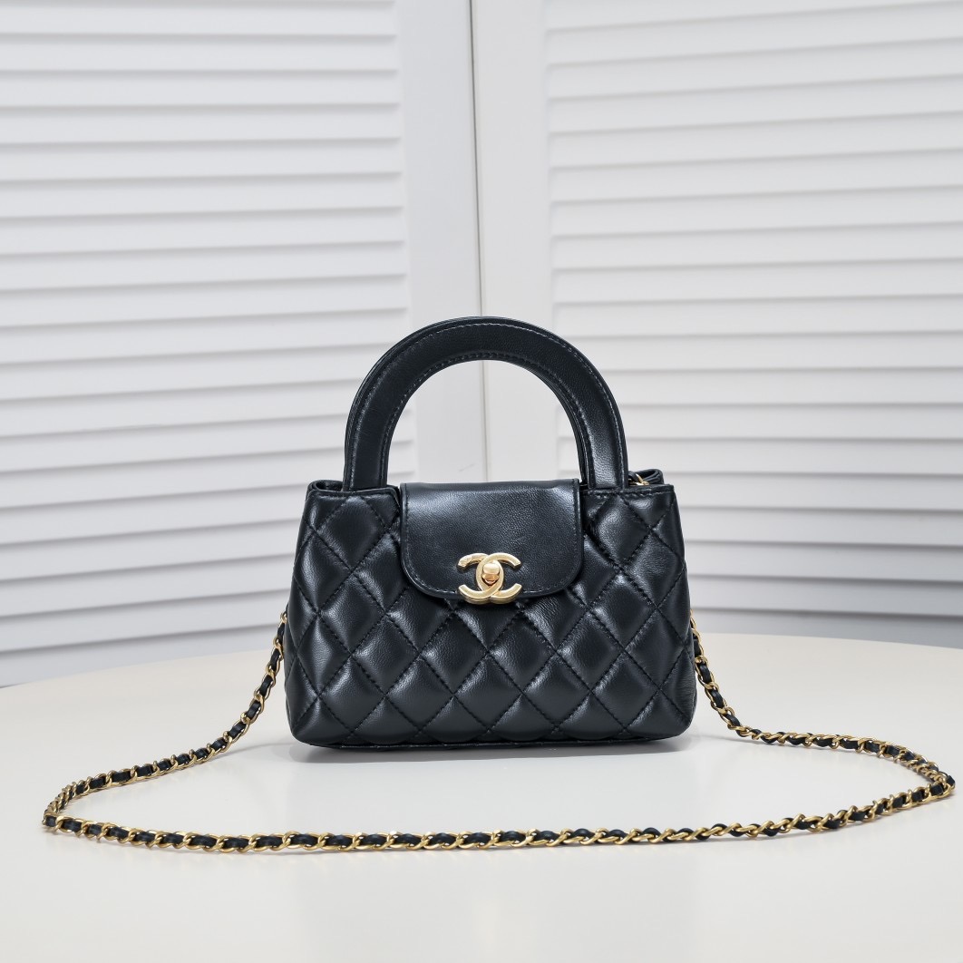 Chanel 23K Kelly Chain Handle Calfskin Handbag（Replica）