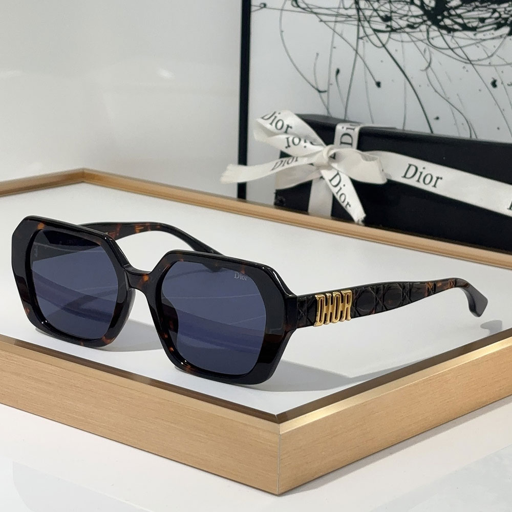 Dior Mirror Leg Logo Acetate Fibre sunglasses Top quality (Perfect Replica)