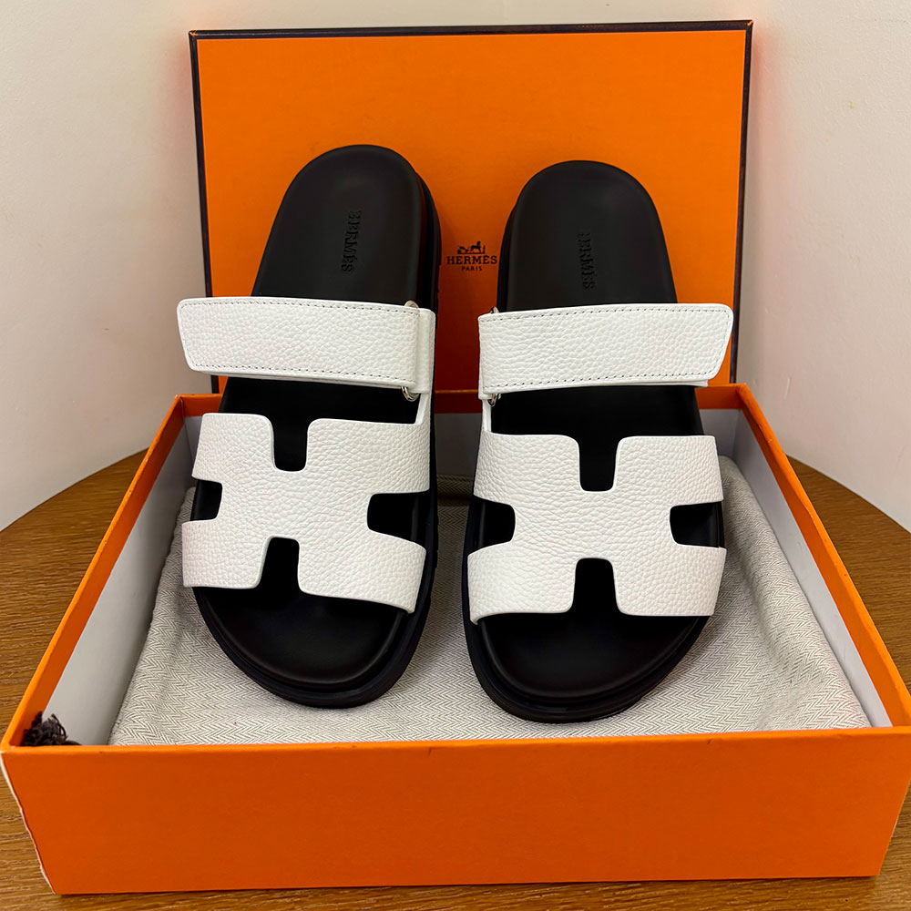 Hermès Chypre leather sandals （Replica）