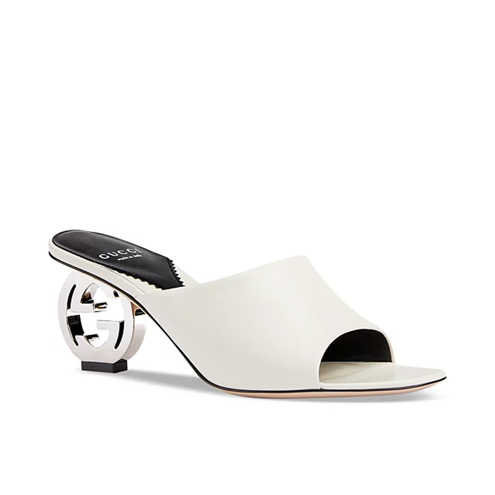 Gucci Interlocking High Heel Slippers（Replica）