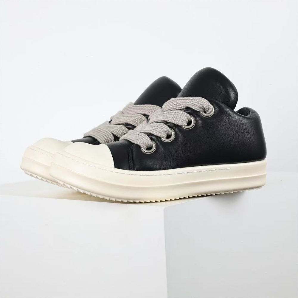 Rick Owens Rick Owens Ss25 Hollywood Jumbolace Low Sneaks (Replica)