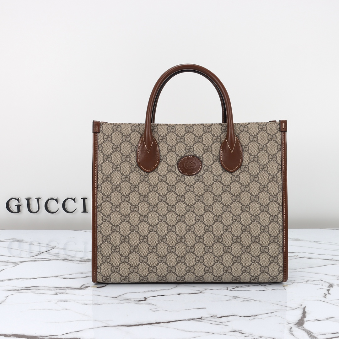 Gucci Canvas Tote Handbag(Replica)