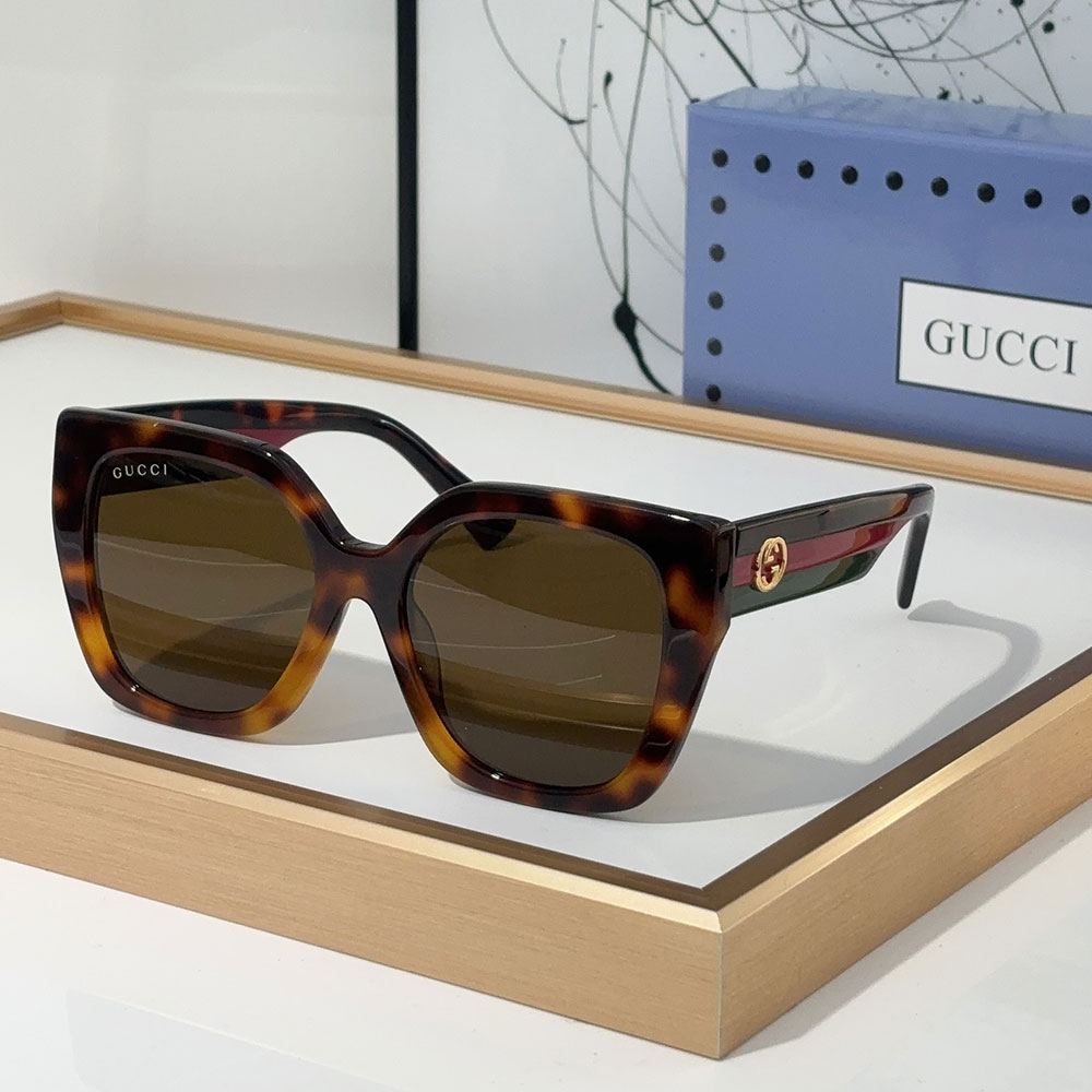 Gucci  Casual everything sunglasses Top quality （Replica）