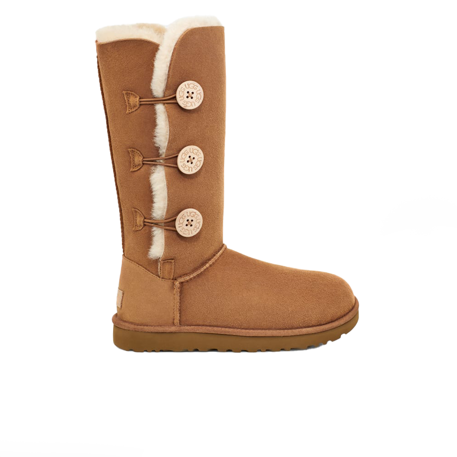 UGG Women's Brown and Tan Boots (Replica)