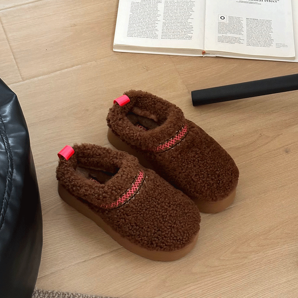 UGG Tazz Slipper Heritage Braid Hardwood （Replica）