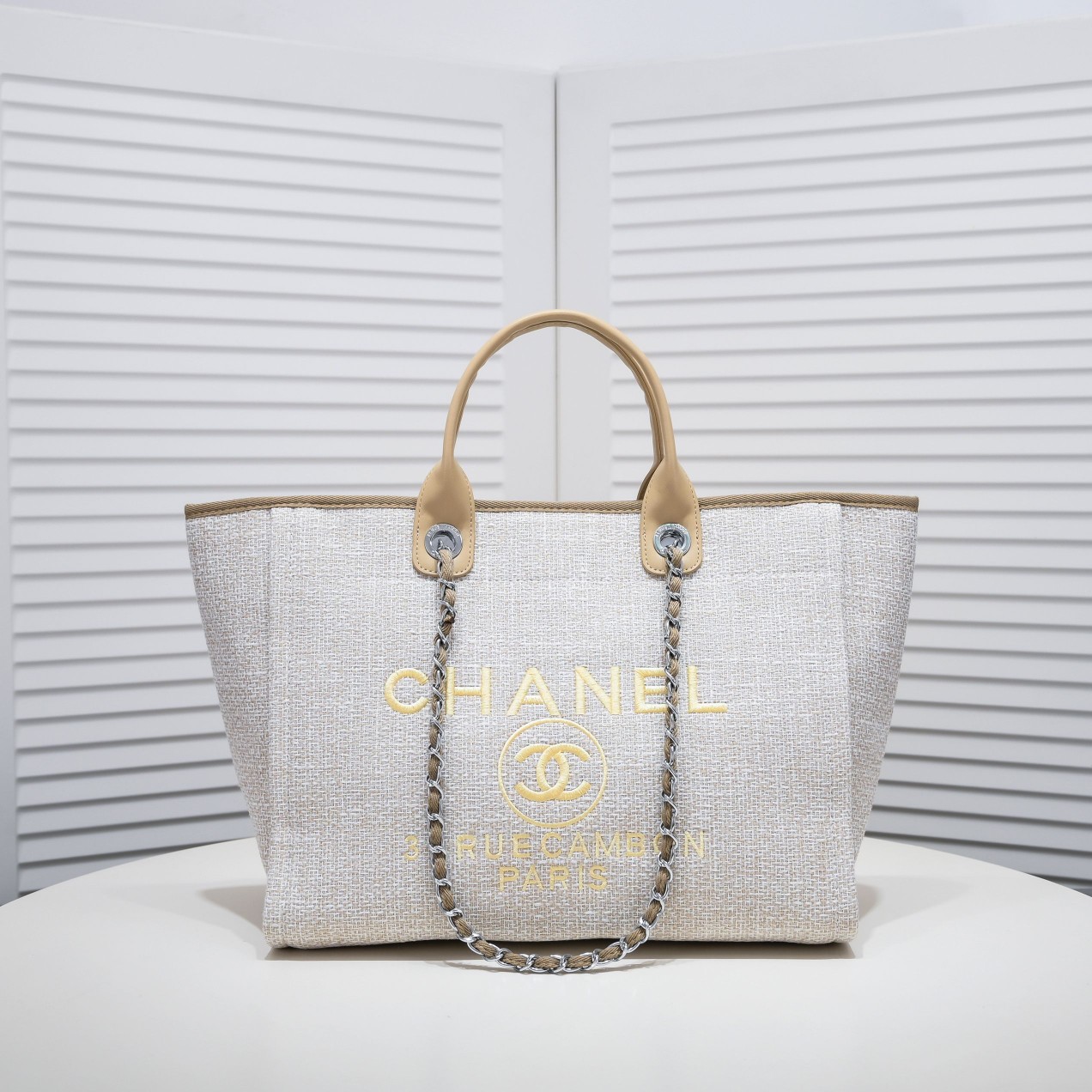 Chanel Canvas Beach Handbag Crossbody Bag（Replica）