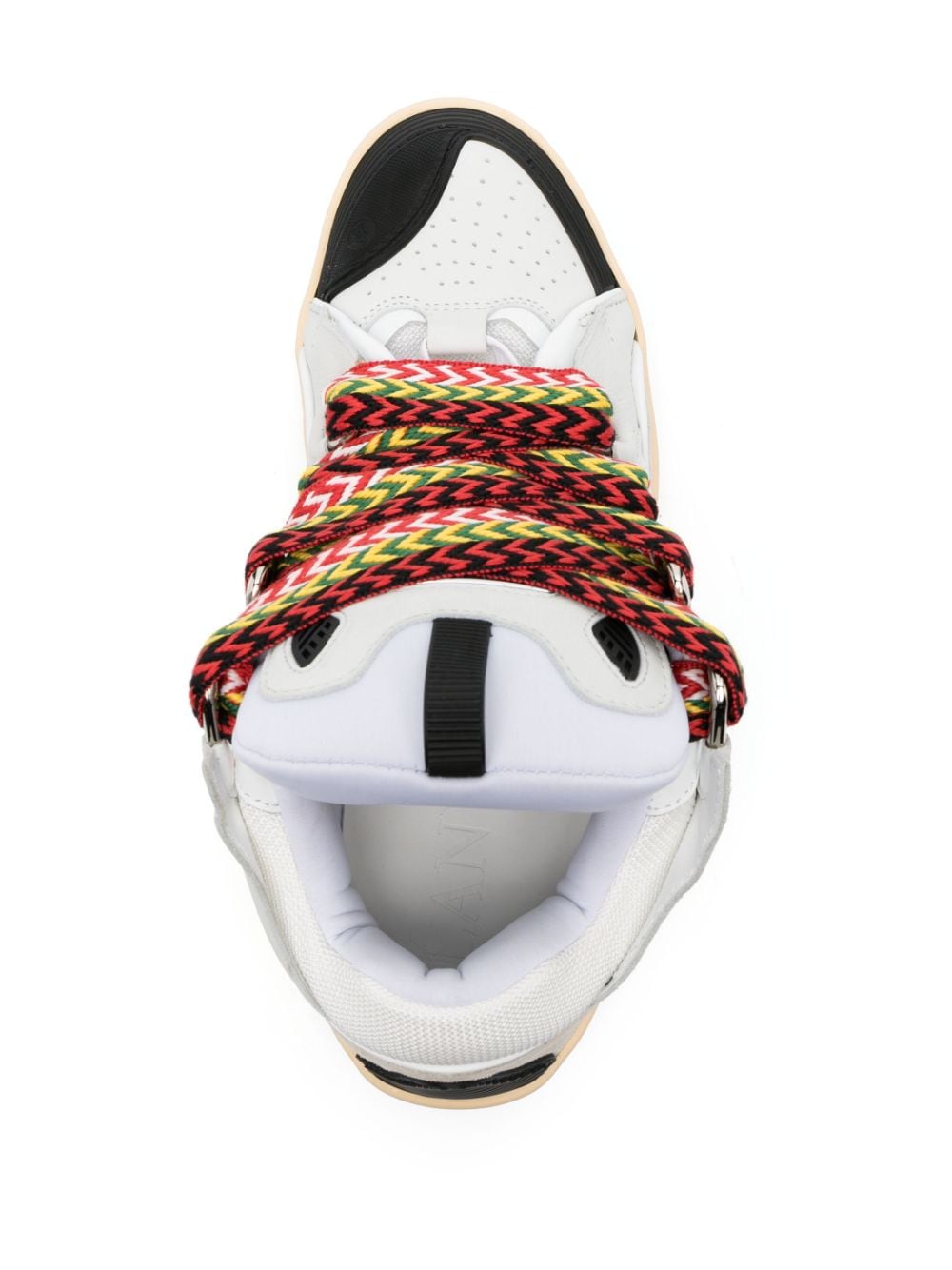 Lanvin LEATHER CURB SNEAKERS(Replica)