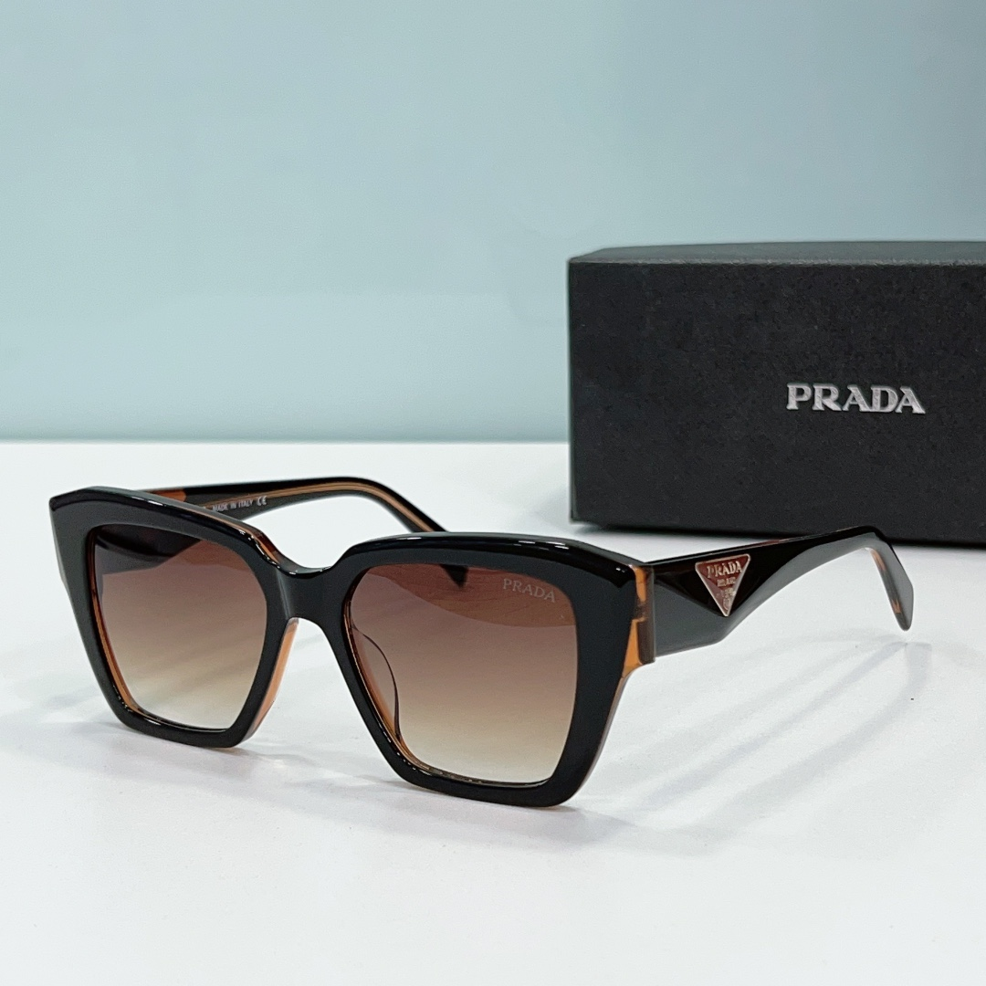 Prada  Classical stereogram  sunglasses Top quality （Replica）