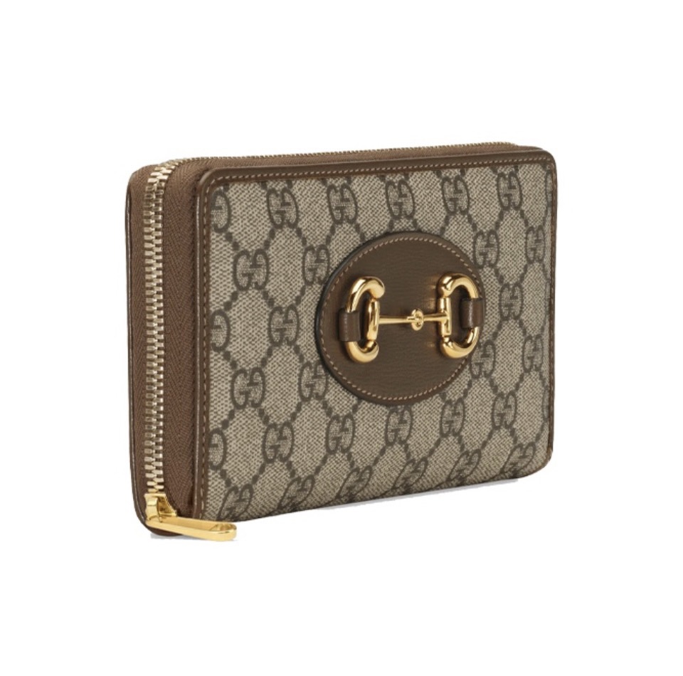 Gucci Unisex Gucci 1955 Horsebit Zip Around Wallet（Replica）