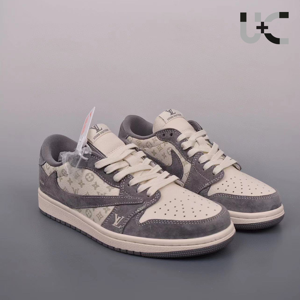 Fragment x TS x LV x Nike Air Jordan 1 Low(Replica)