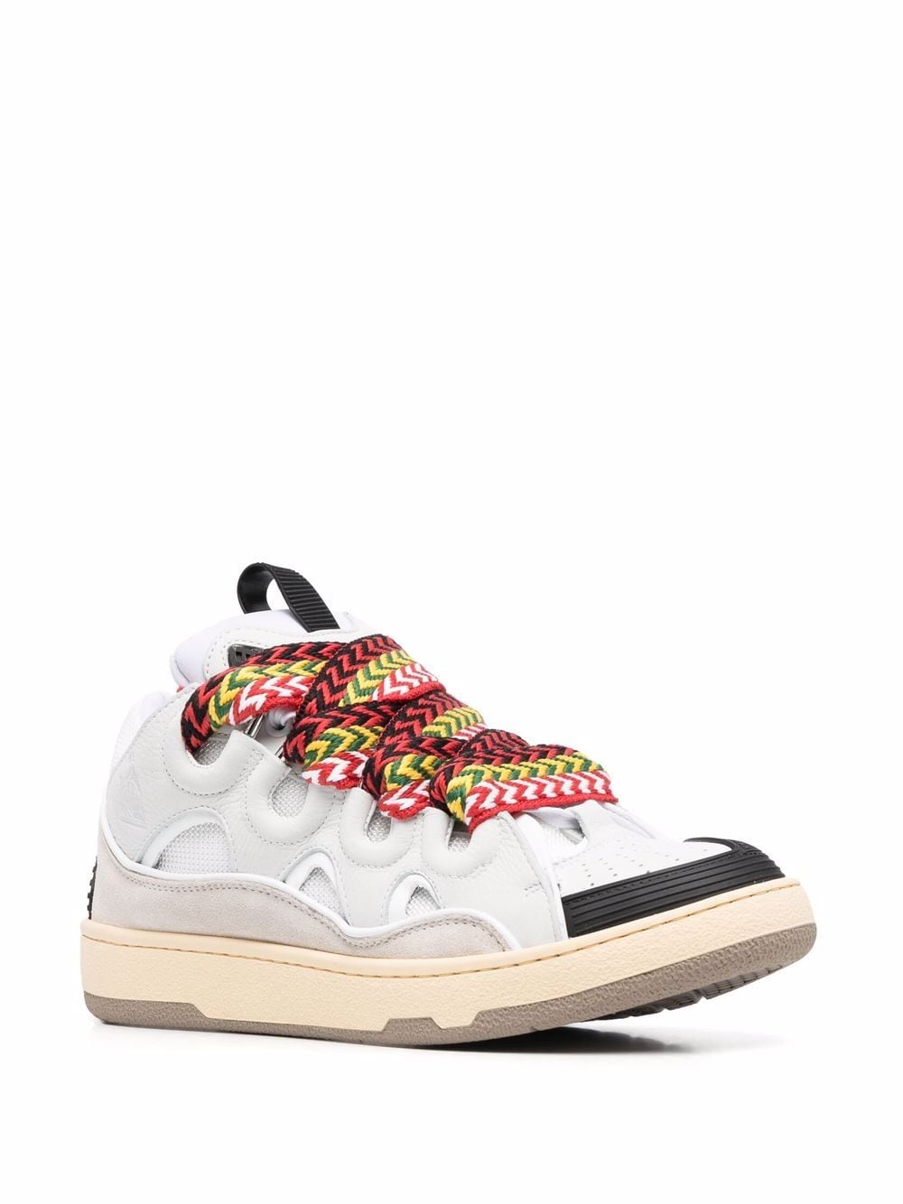 Lanvin LEATHER CURB SNEAKERS