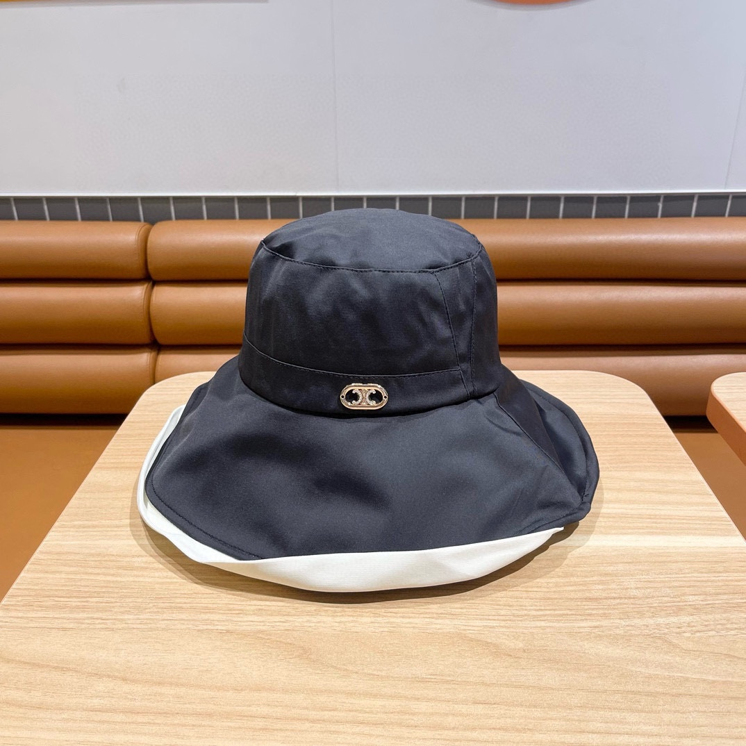 Ceiline Outdoor Fisherman's Hat With Large Brim Sunhat （Replica）