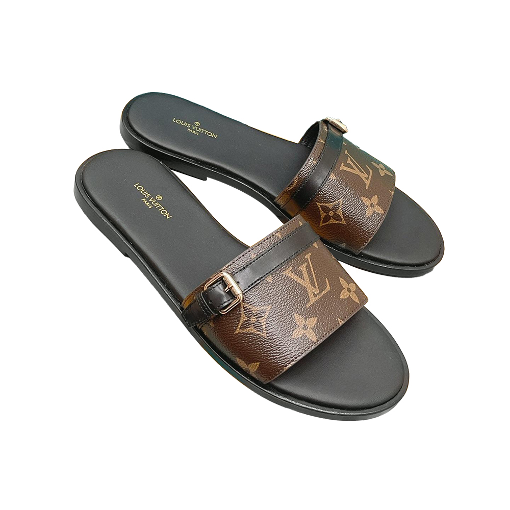 Louis Vuitton LV Comfortable Flat Slippers Slide Sandal (Replica)