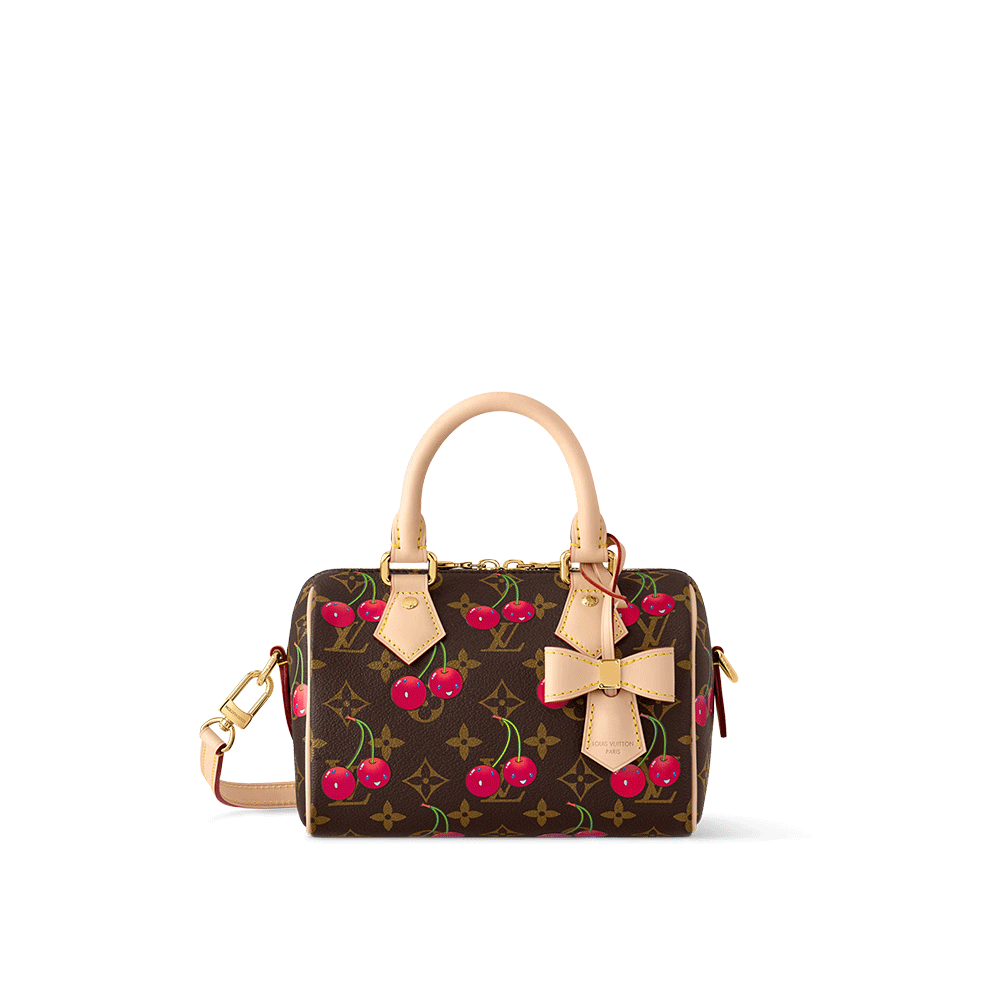 Louis Vuitton x Takashi Murakami Cherry Speedy Bandouliere