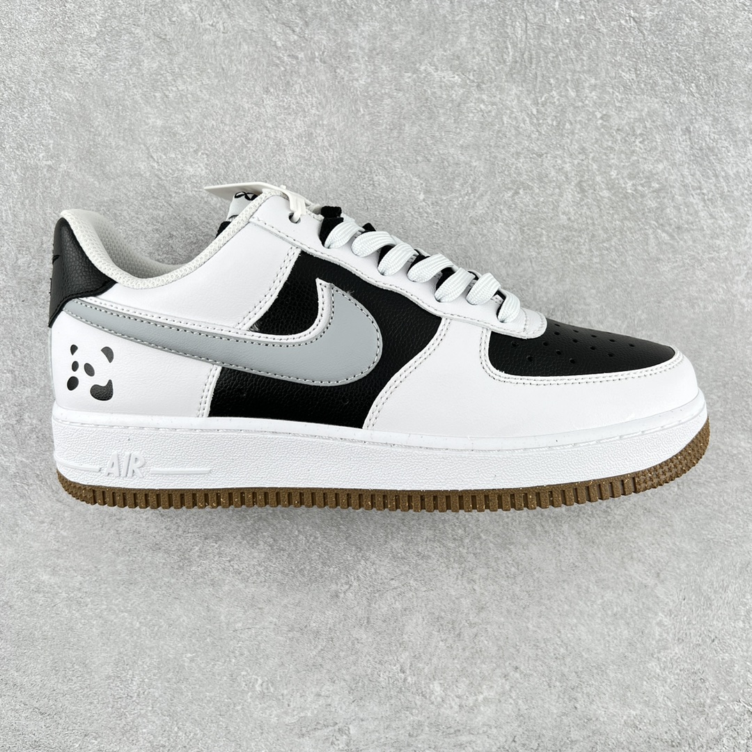 Nike Air Force Panda Black White
