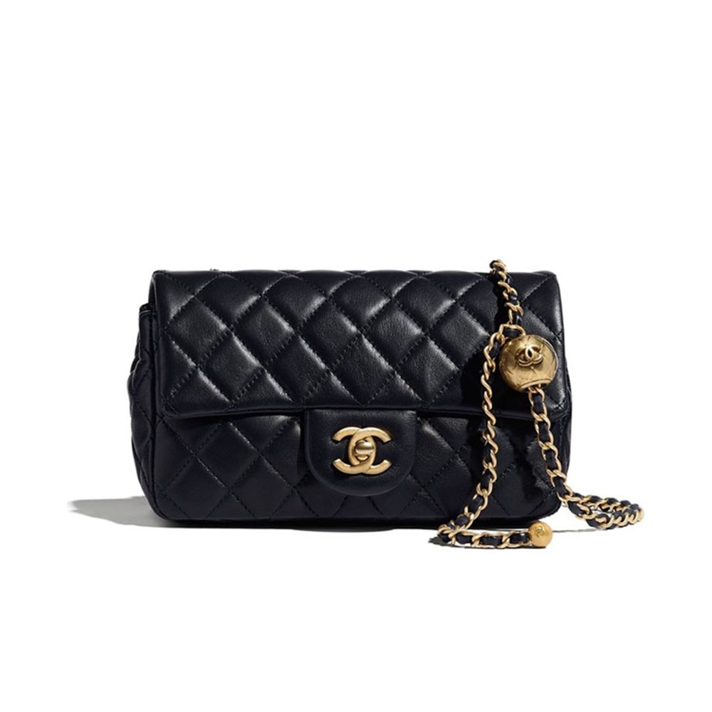 Chanel CF Calfskin Golden Ball 20CM（Replica）