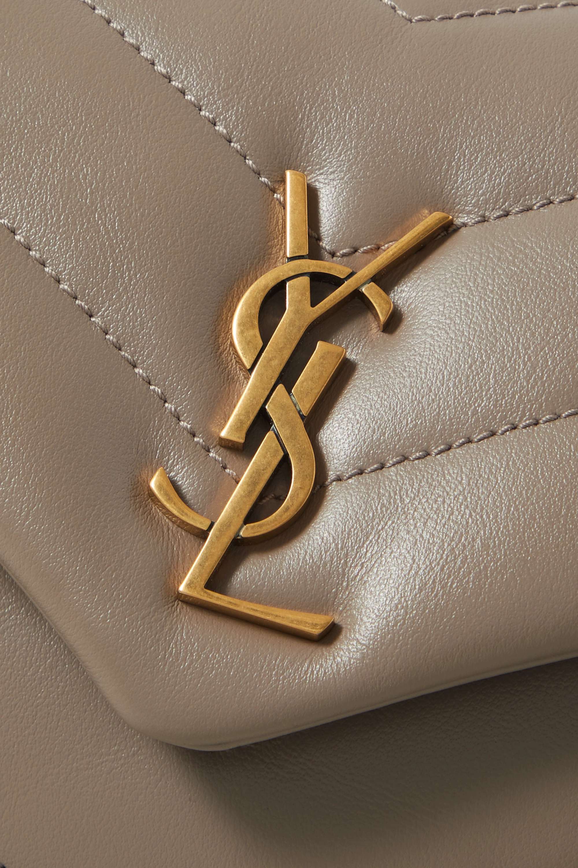 YSL SAINT LAURENT Loulou Toy quilted leather shoulder bag