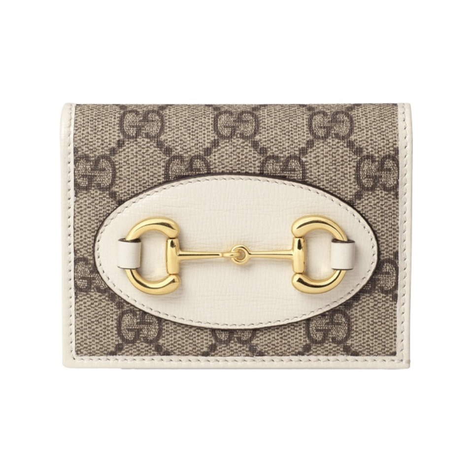 Gucci Unisex Horsebit 1955 Card Case Wallet（Replica）