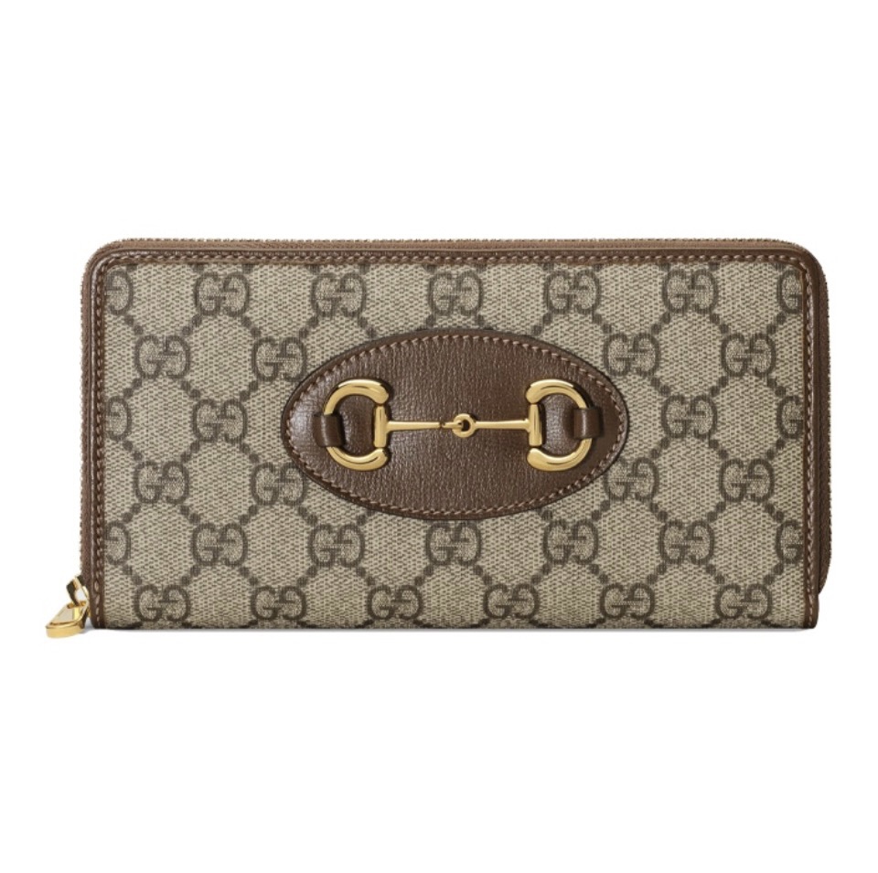 Gucci Unisex Gucci 1955 Horsebit Zip Around Wallet（Replica）