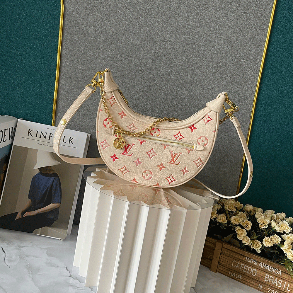 Louis Vuitton LV Old Flower Moon Bag Odeo Small Handbag (Replica)