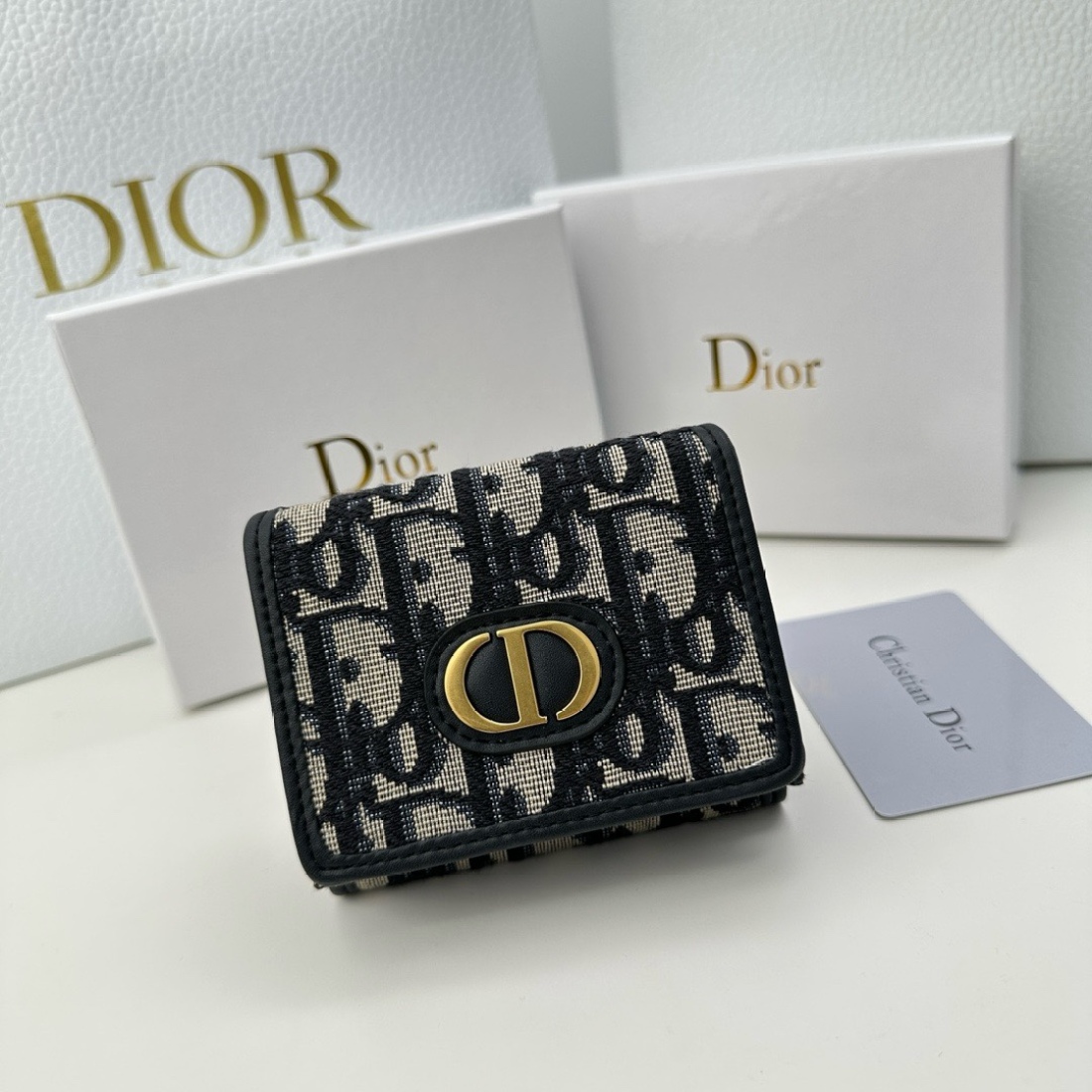 Dior 30 Montaigne Short Wallet(Replica)