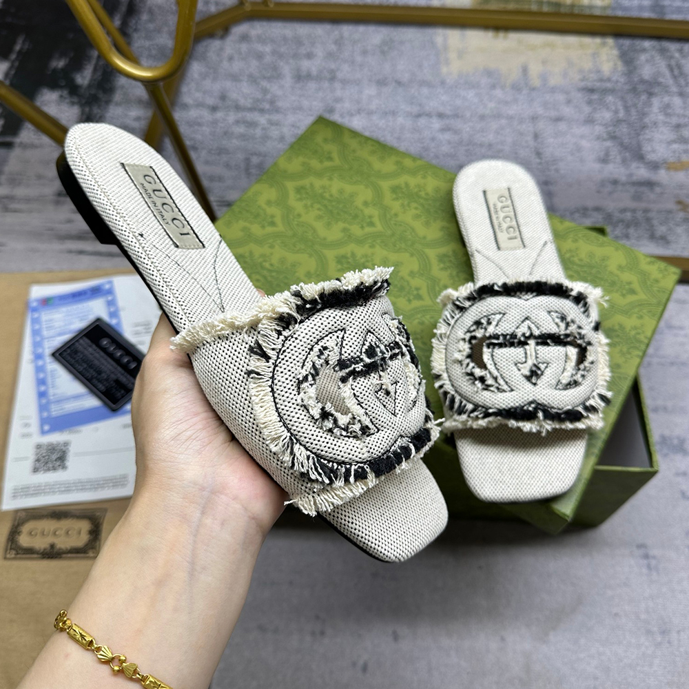 Gucci Knit  slippers (Replica)