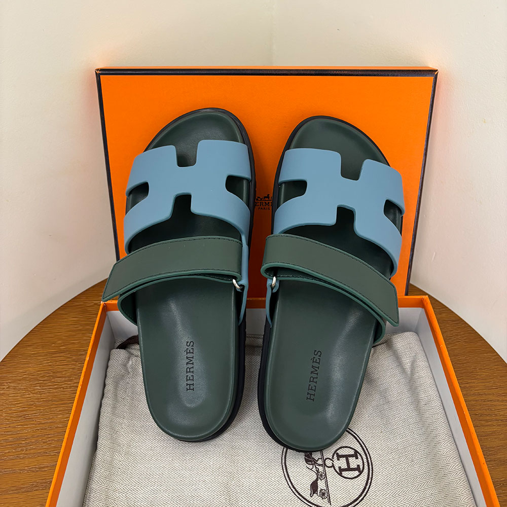Hermès Chypre leather sandals （Replica）