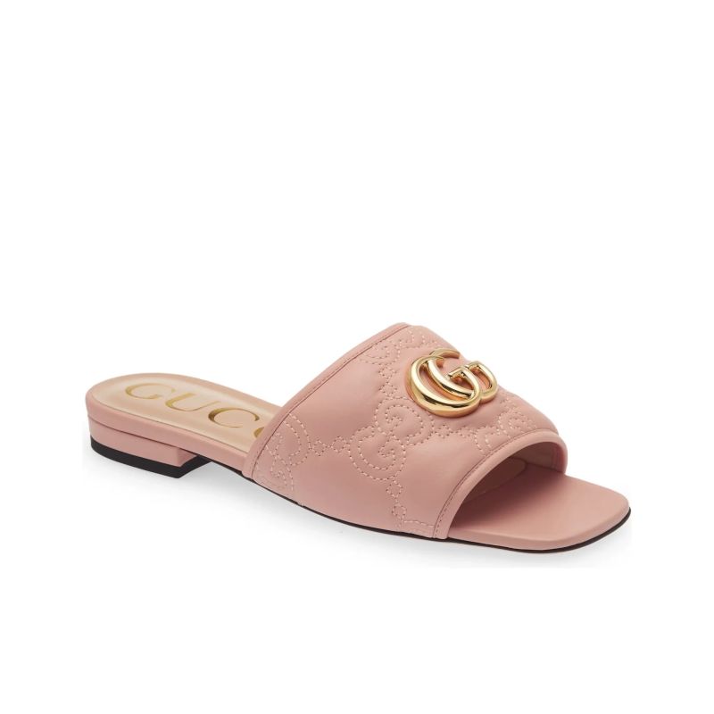 Gucci Jolie GG Matelassé Slide Sandal (Replica)