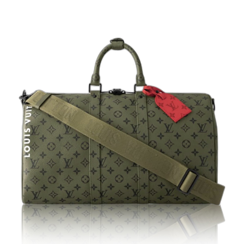 Louis Vuitton Military Green Kepall45 Travel Bag  (Replica)
