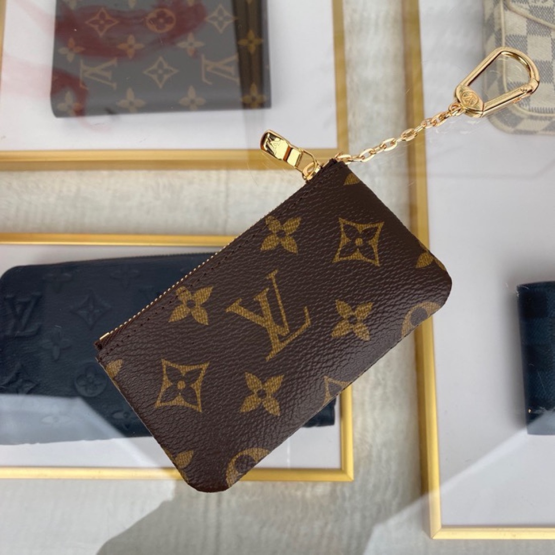 Louis Vuitton LV Key & Coin Wallet M62650(Replica)