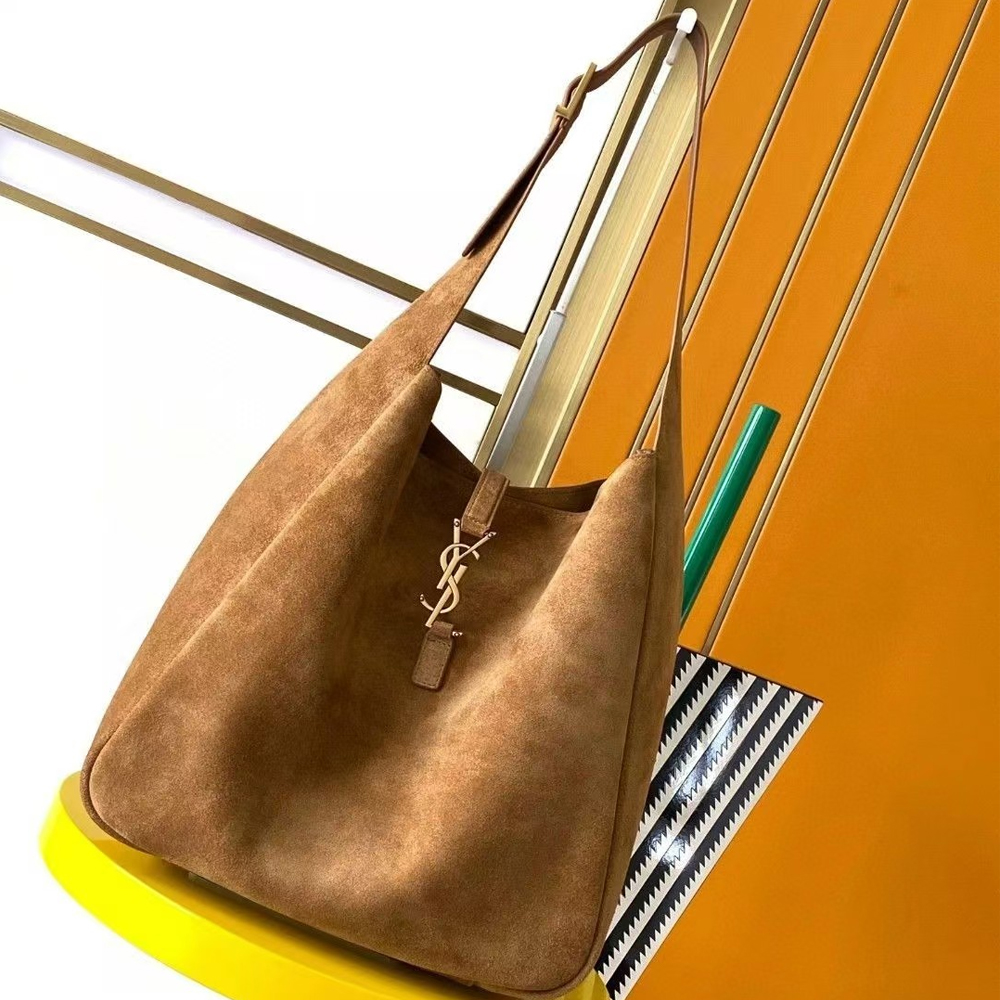 Saint Laurent YSL LE 5 À 7 supple LARGE in suede (Replica)