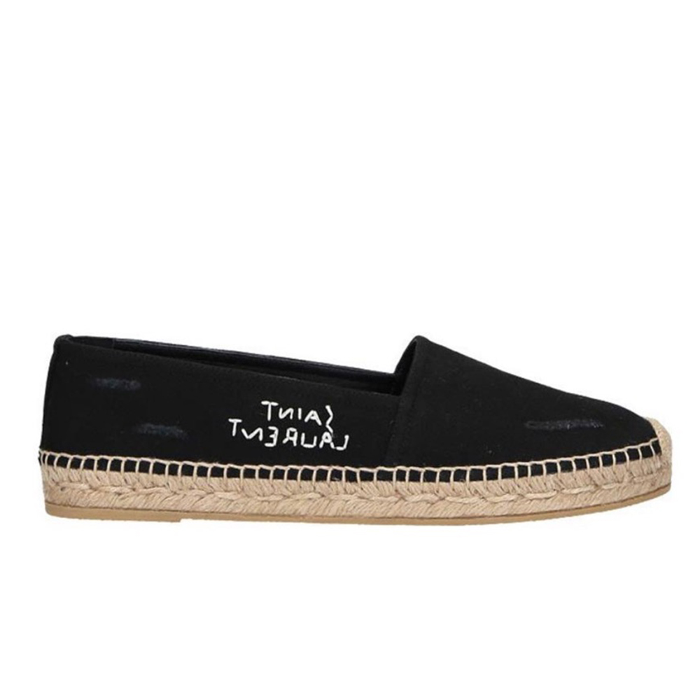 Saint Laurent YSL Fabric Canvas Flats（Replica）